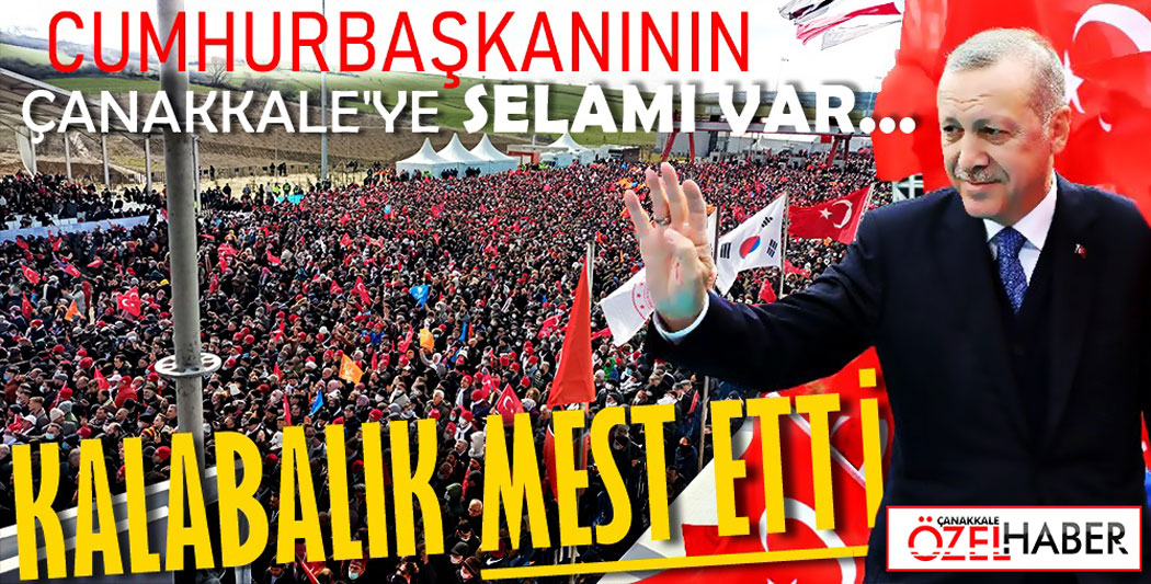 TURAN’DAN ÇANAKKALE’YE 50 BİN TEŞEKKÜR..!