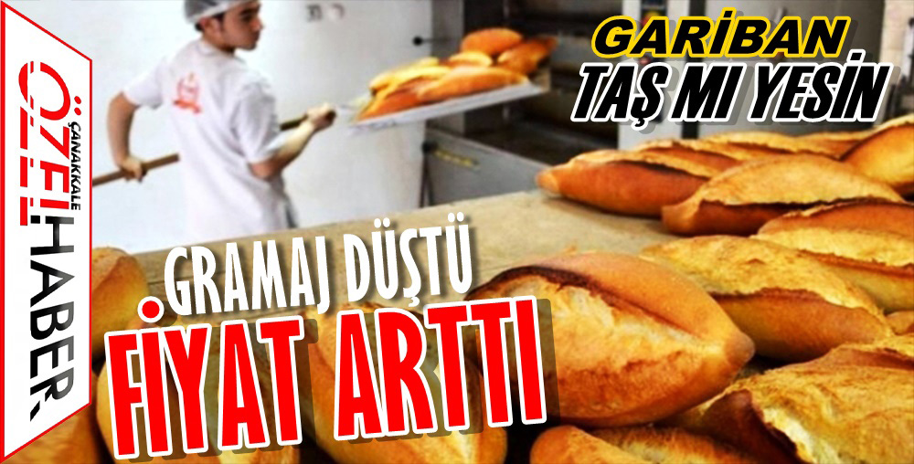 EKMEĞE BİR YILDA 3. ZAM..!