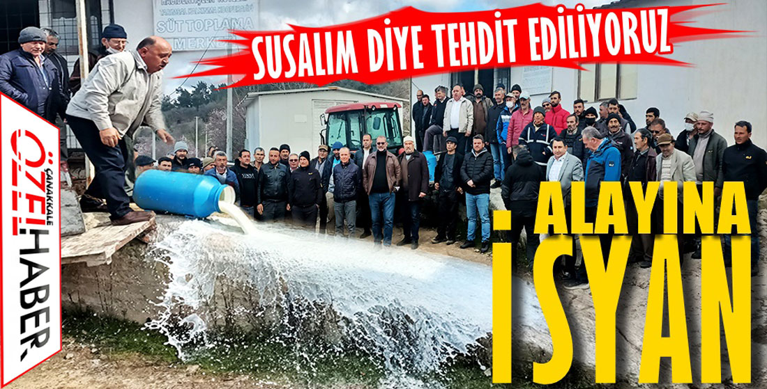 ÖFKELİ ÜRETİCİ KAZAN KALDIRDI..!