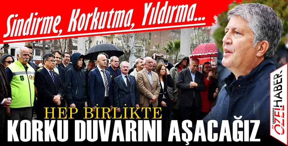 BAŞKANA DESTEK, KARARA TEPKİ YAĞIYOR..!