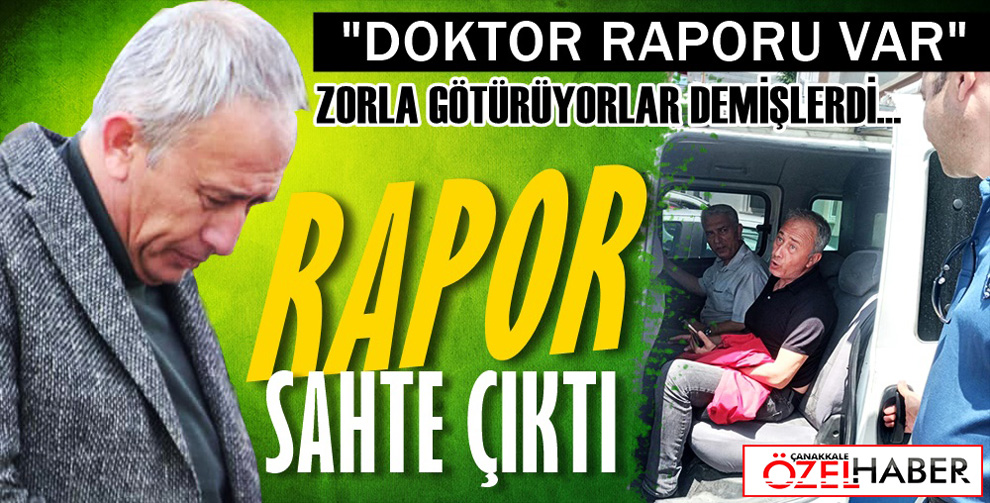 BAŞKAN, BELGE’DE SAHTECİLİKLE SUÇLANIYOR..!