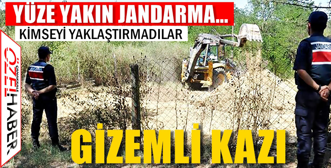 SAVCI TALİMAT VERDİ… KEPÇE KAZDI, JANDARMA ARADI..!