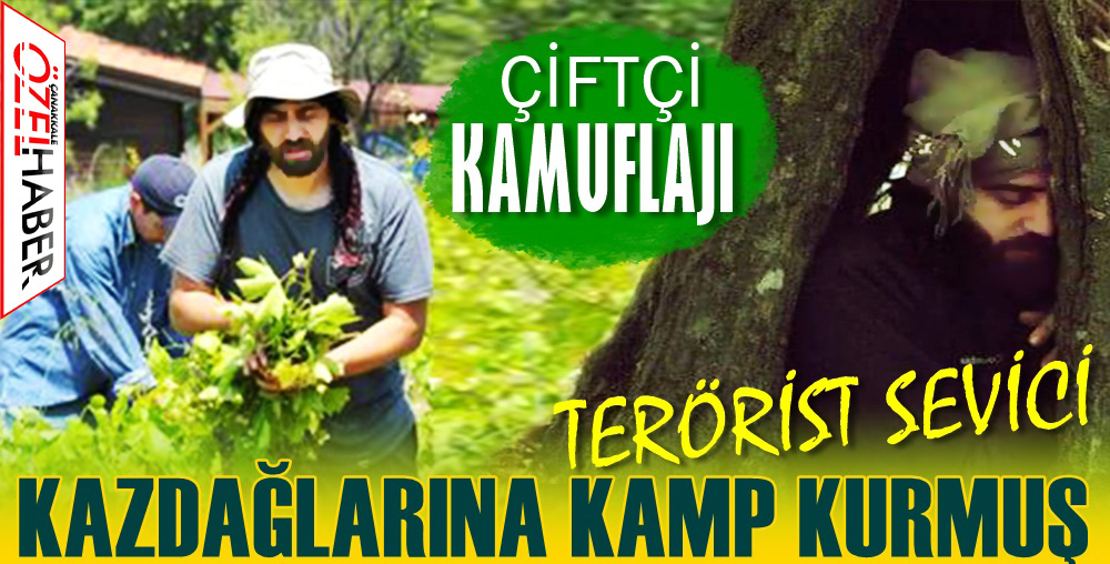 PKK SEMPATİZANI ÖYLE BİR KAMUFLE OLMUŞ Kİ..!