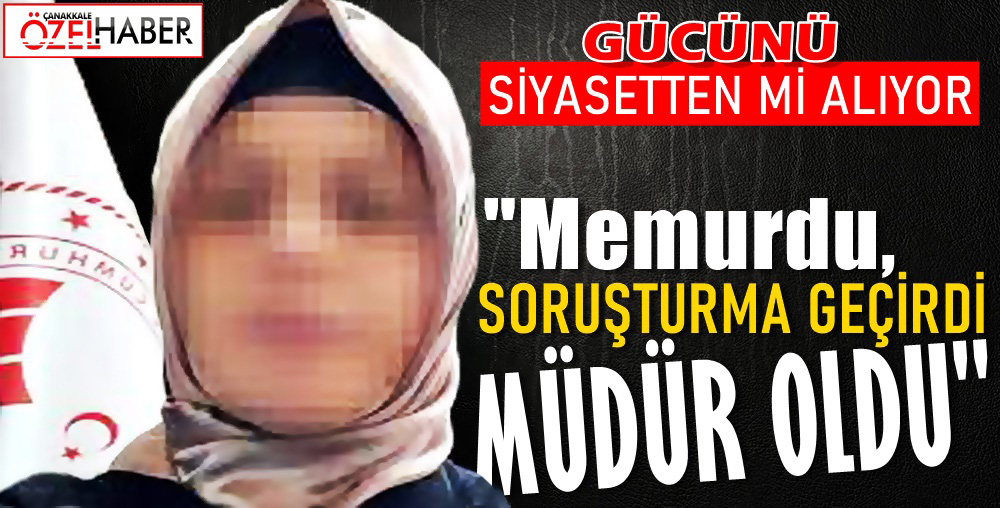 VUKUATLI MÜDÜRÜN SİCİLİ BOZUK ÇIKTI..!