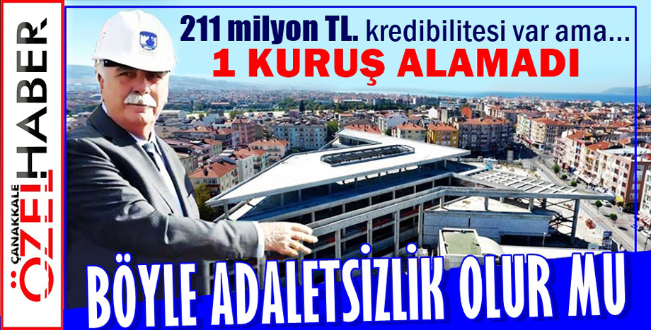 BU YÜK ÇANAKKALE HALKININ SIRTINA BİNİYOR..!