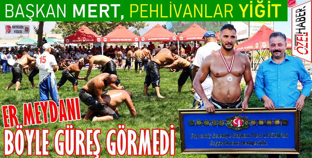 GÜREŞ DEĞİL SANKİ FESTİVAL..!