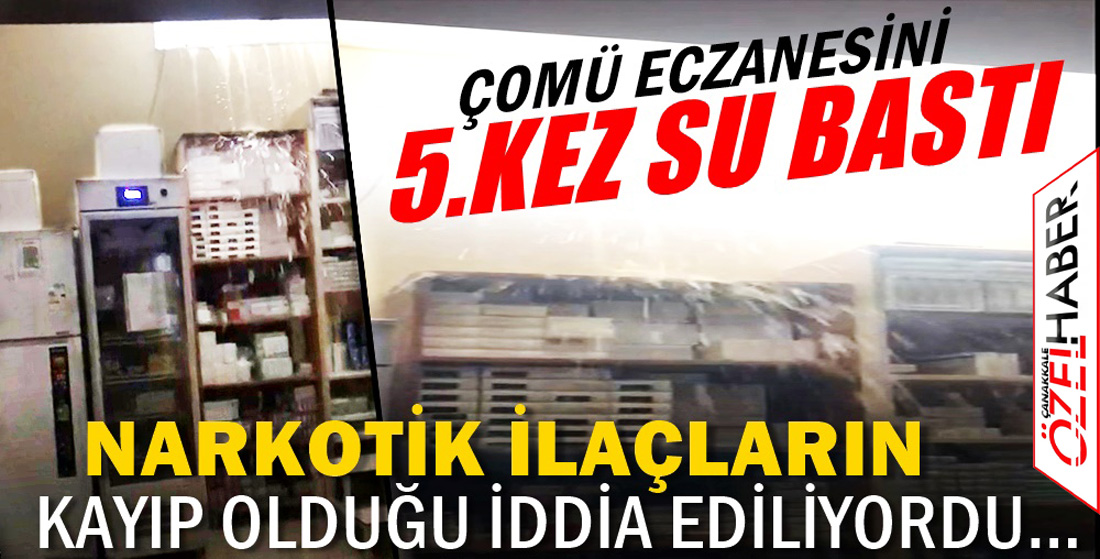 KAYIP İLAÇLARA SUDAN BAHANE Mİ..!