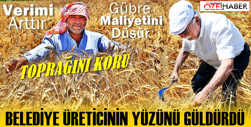 TOPRAĞA BEREKET, ÇİFTÇİYE UMUT GELDİ..!