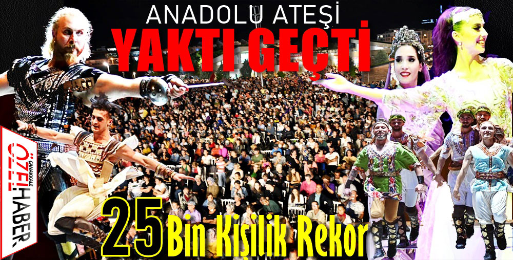 ÇANAKKALE NE BÖYLE GÖSTERİ NEDE İZLEYİCİ GÖRDÜ..!