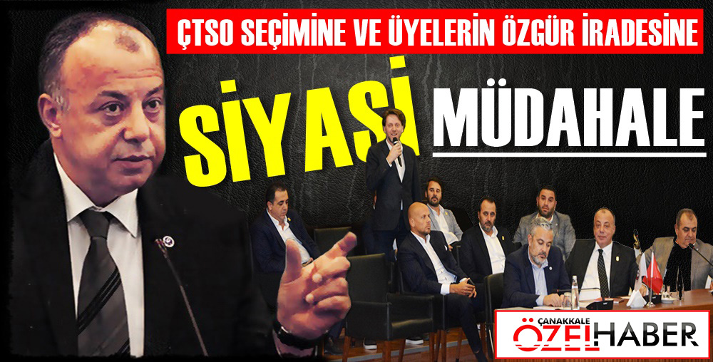 ÇTSO’YA SİYASET SOKMADIM, SOKMAYACAĞIM..!
