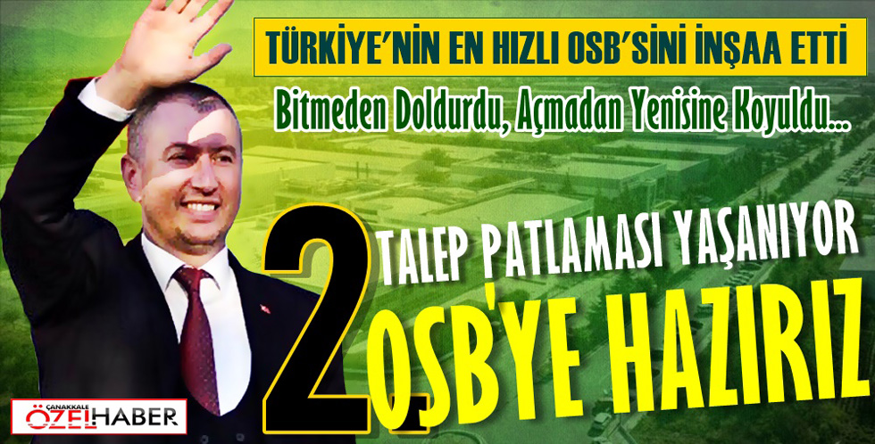 ÇANAKKALE AVRUPA’NIN GIDA ÜRETİM ÜSSÜ OLUYOR..!