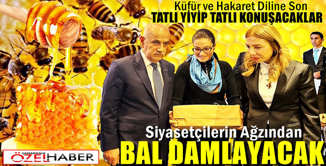 DEVLET BAKANLARINA ÇANAKKALE’DEN TATLI SÜRPRİZ..!