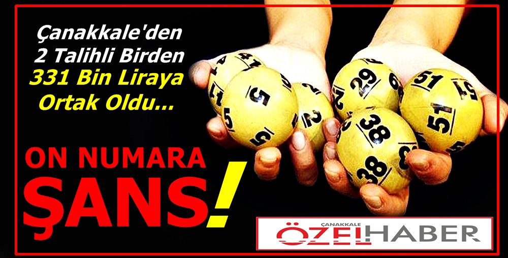 ÇANAKKALE’YE ÇİFTE TALİH KUŞU..!