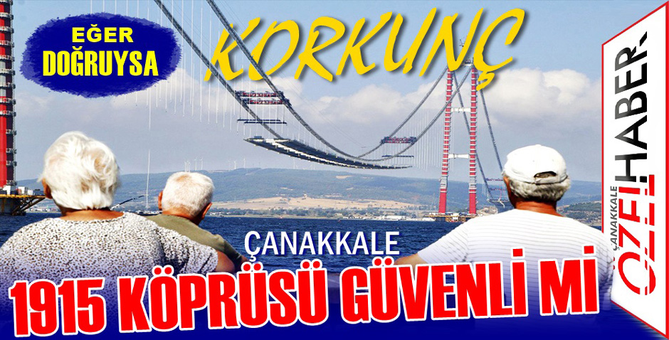 MALZEME UYGUNSUZ, KÖPRÜ RİSKLİ İDDİASI..!