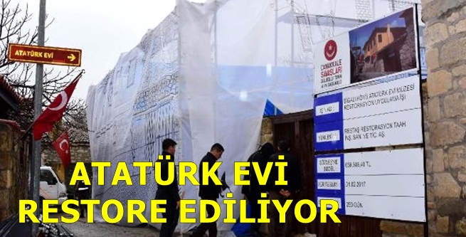 ATAMIZIN EVİ BAKIMA GİRDİ