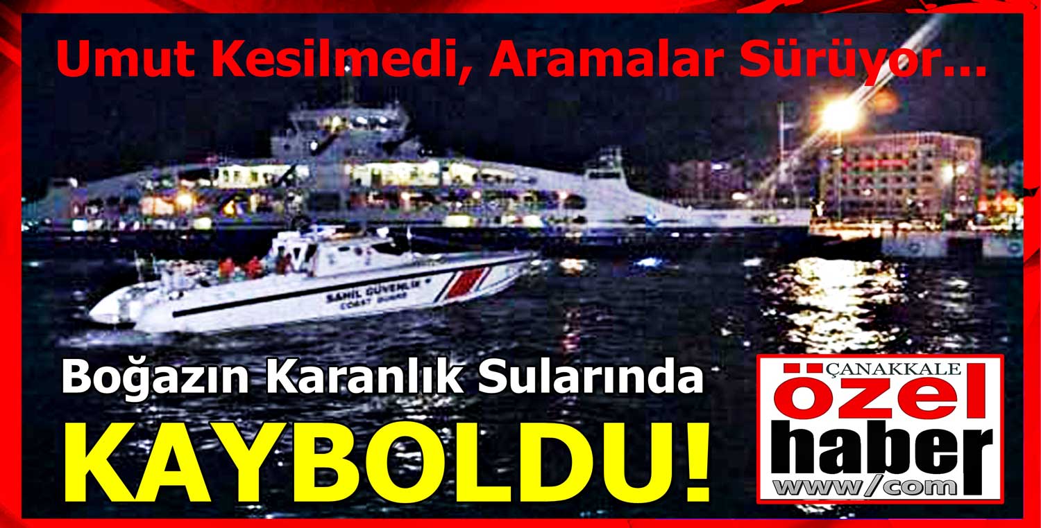 DENİZDE CAN PAZAR..!