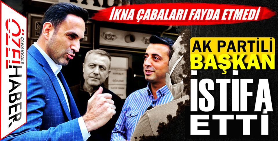 AK PARTİ’YE BAŞKAN DAYANMIYOR..!
