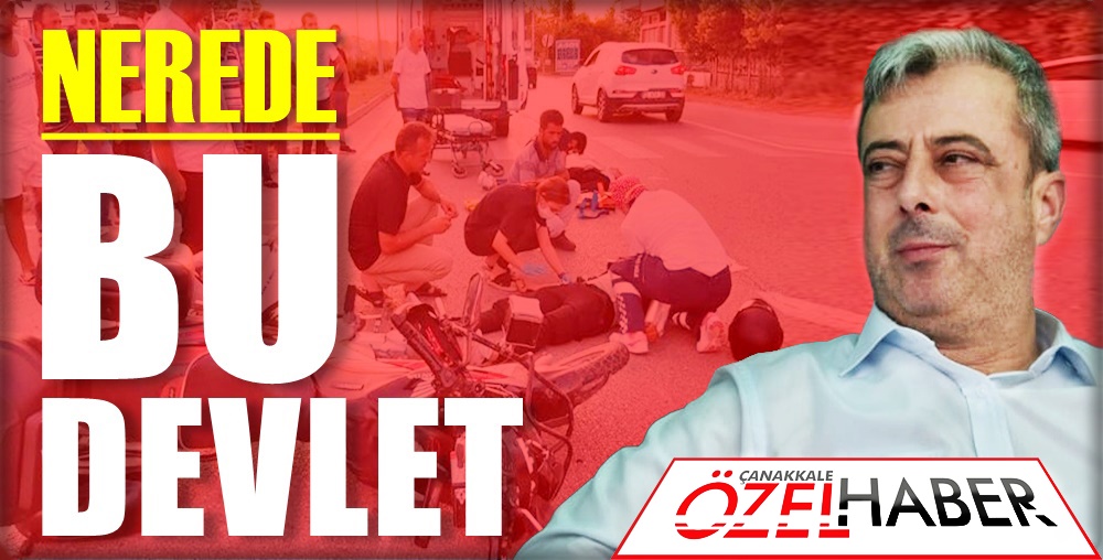 ÇOCUKLARIMIZ ÖLÜYOR…