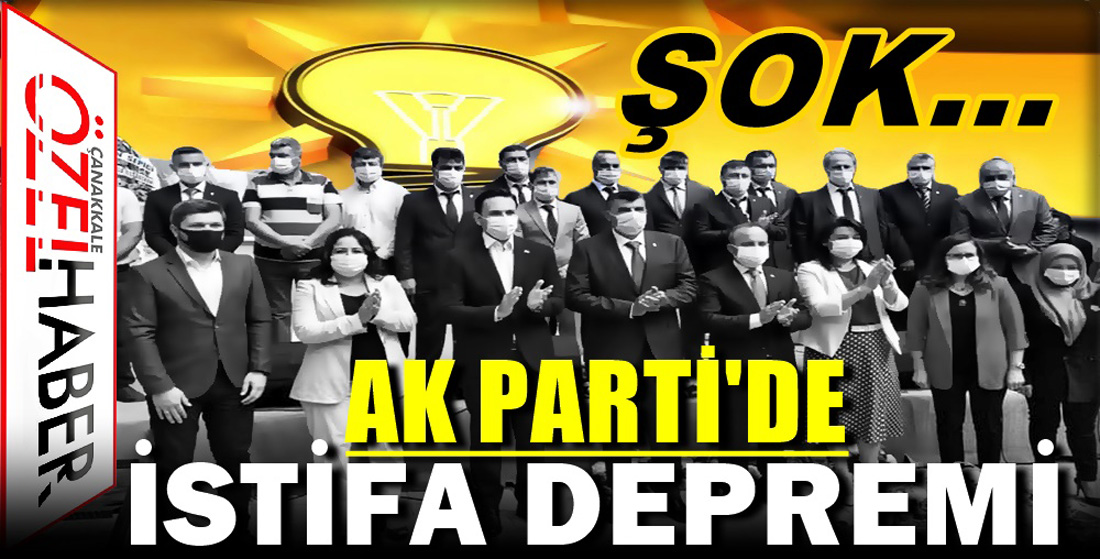 AK PARTİLİ BAŞKAN İSTİFA ETTİ..!
