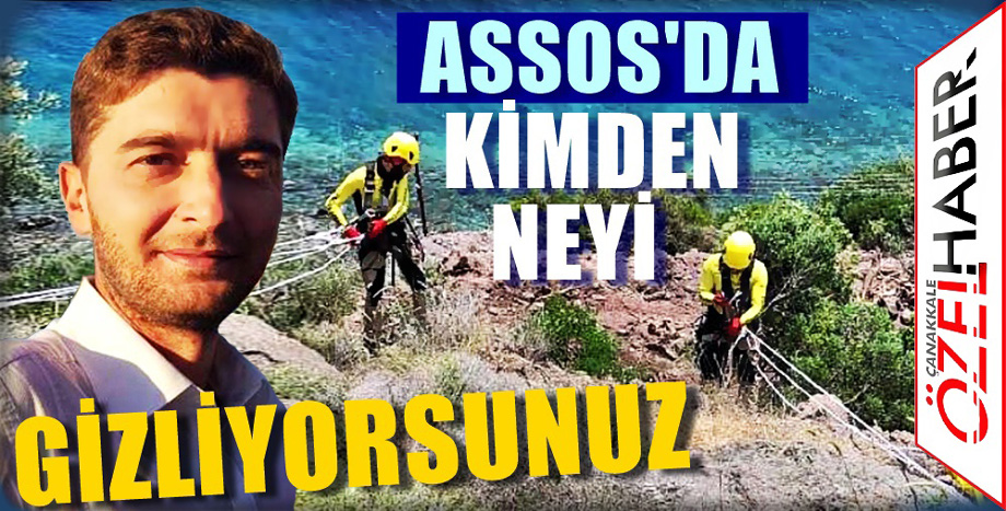 ÇEVRE KOMİSYONUNU ASSOS’A SOKMADILAR..!