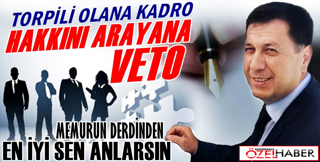 MEMURUN KADERİ İKİ DUDAĞININ ARASINDA..!