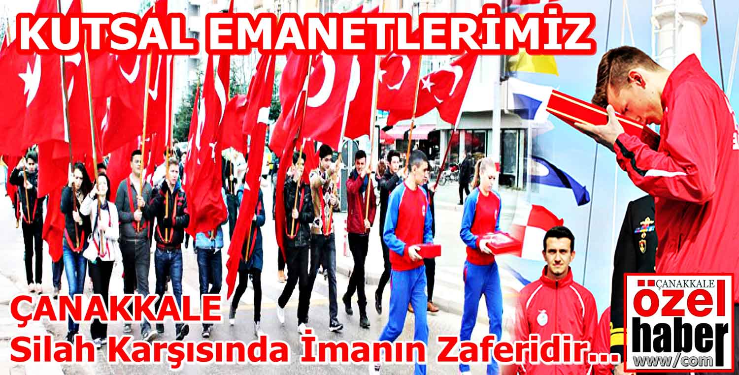 KUTSALLARIMIZ SİZE EMANET