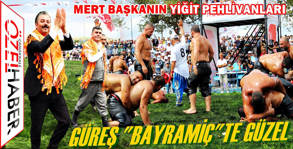 BAYRAMİÇ, ER MEYDANINA İMZASINI ATTI..!