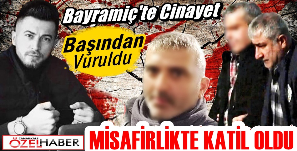 EVİNDE BAŞINDAN VURULARAK ÖLDÜ..!