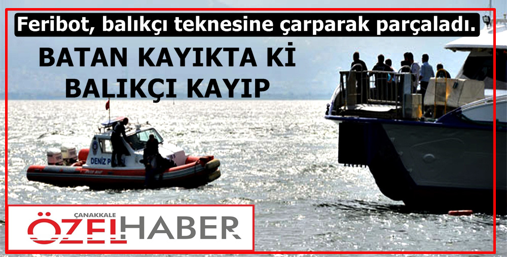 DENİZDE KORKUNÇ KAZA ..!