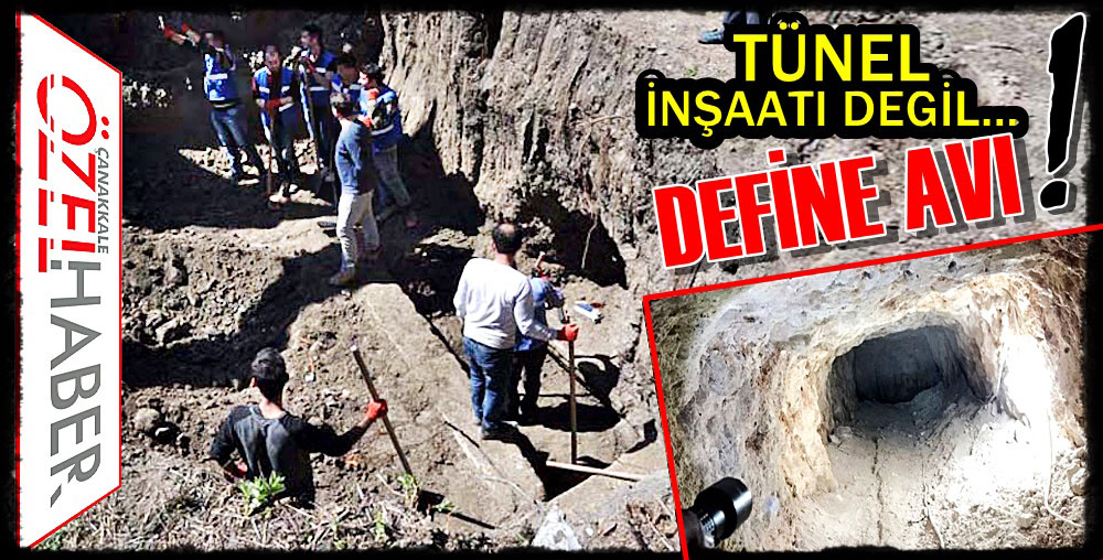 HAZİNE HAYALİ 40 METRE KAZDIRMIŞ..!
