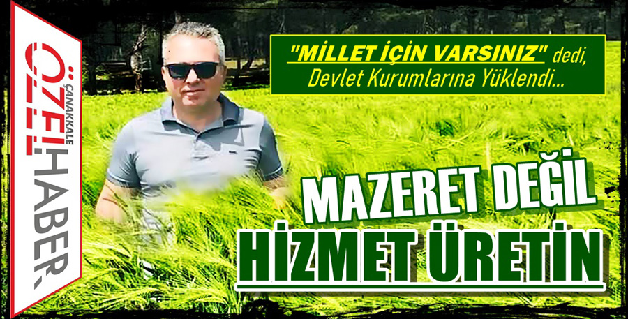 OFİSTE OTURMAYIN SAHAYA ÇIKIN..!