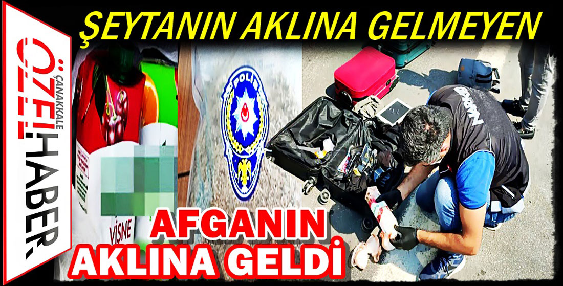 MEYVESUYU KUTUSUNDA UYUŞTURUCU..!