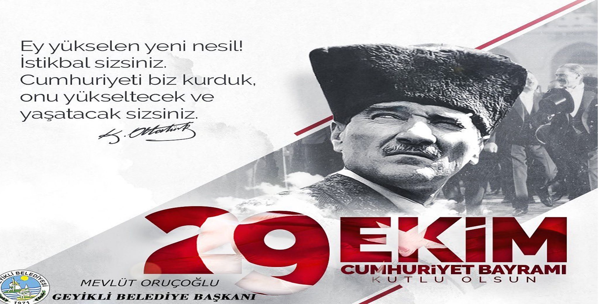 29 EKİM CUMHURİYET BAYRAMIMIZ KUTLU OLSUN