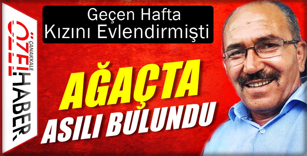 EMEKLİ ORMANCI KENDİNİ AĞACA ASTI..!
