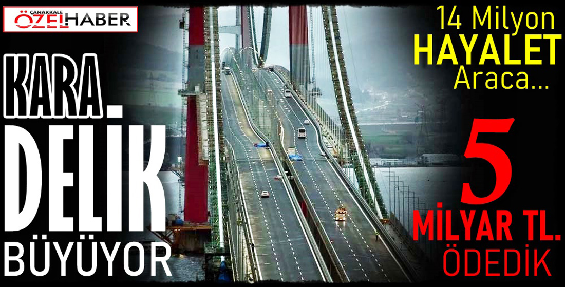 KÖPRÜMÜZ GÜZEL AMA HESABIMIZ KÖTÜ..!