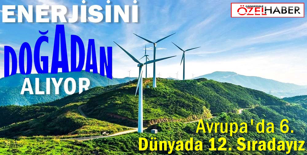 ÇEVRECİ RÜZGAR ENERJİSİNE YATIRIMLAR ARTIYOR..!