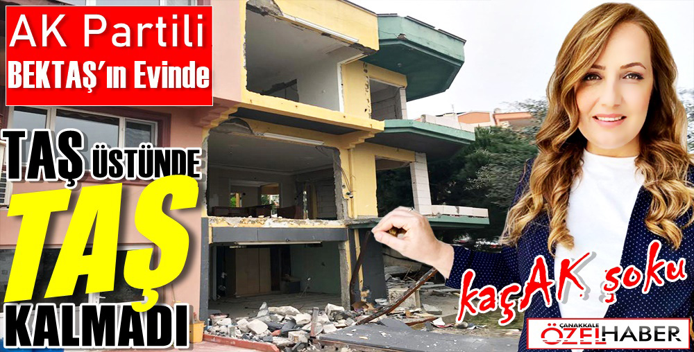 SİYASETÇİNİN EVİNE KENDİNDEN ÖNCE KEPÇE GİRDİ..!