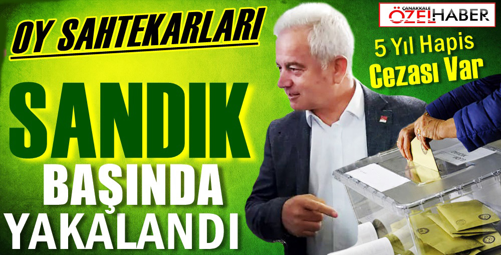 SEÇİME HİLE KARIŞTIRDIKLARI İDDİA EDİLDİ..!