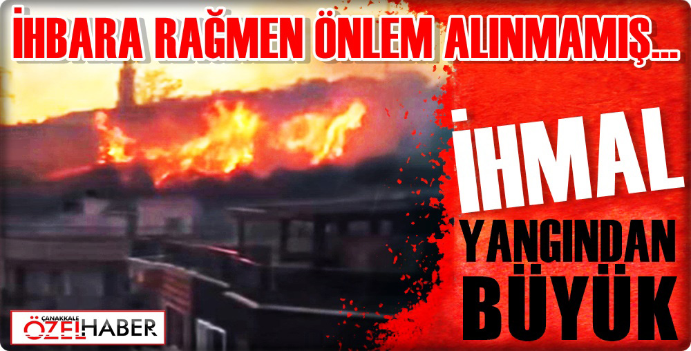 FELAKET OLSA HESABINI KİM VERECEK..!