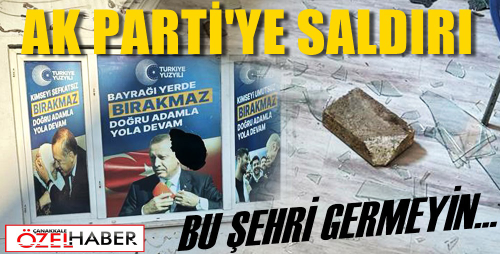 AK PARTİ’DE CAMI ÇERÇEVEYİ İNDİRDİLER..!