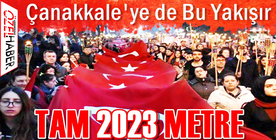 CUMHURİYETİN IŞIĞI ÇANAKKALE’Yİ AYDINLATACAK..!