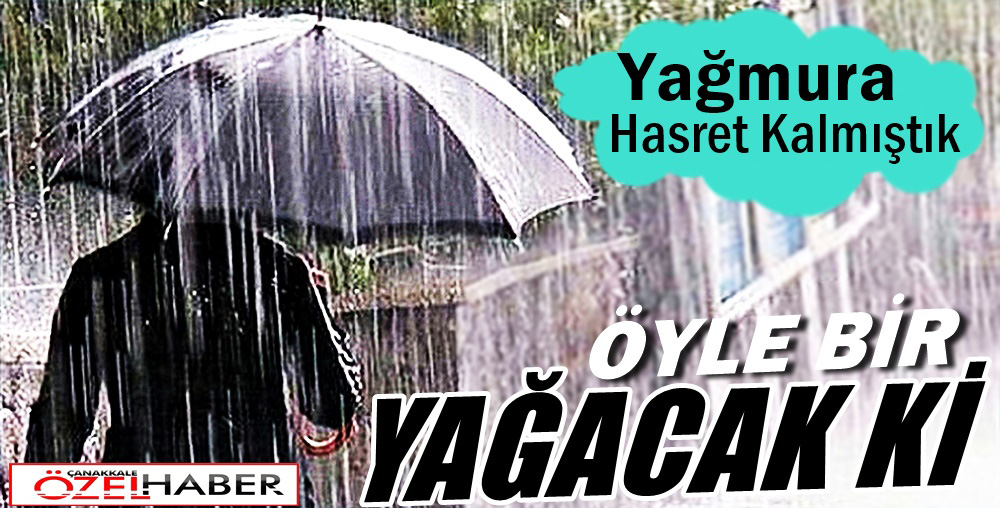 YAĞMUR SAĞANAK HALİNDE GELİYOR..!