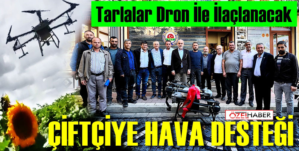 TRUVA BAKIRDAN ÇİFTÇİYE TEKNOLOJİK DESTEK..!