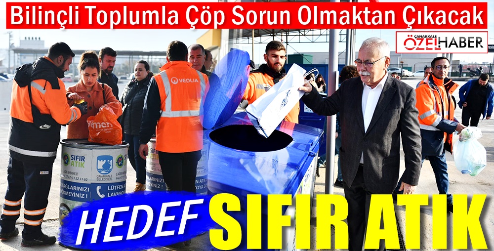 ÇÖP İLE SAVAŞI TEKNOLOJİYLE KAZANIYORUZ..!