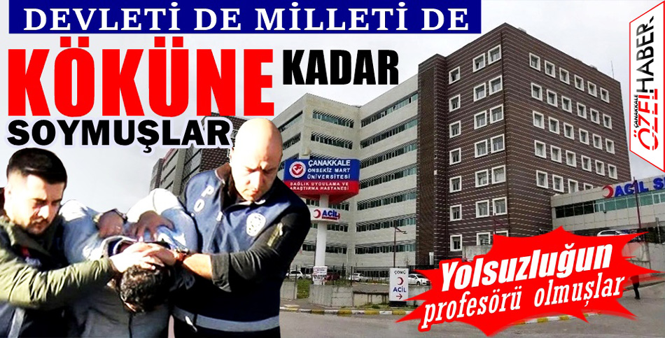 YOLSUZLUK HASTANEDE KÖK SALMIŞ..!