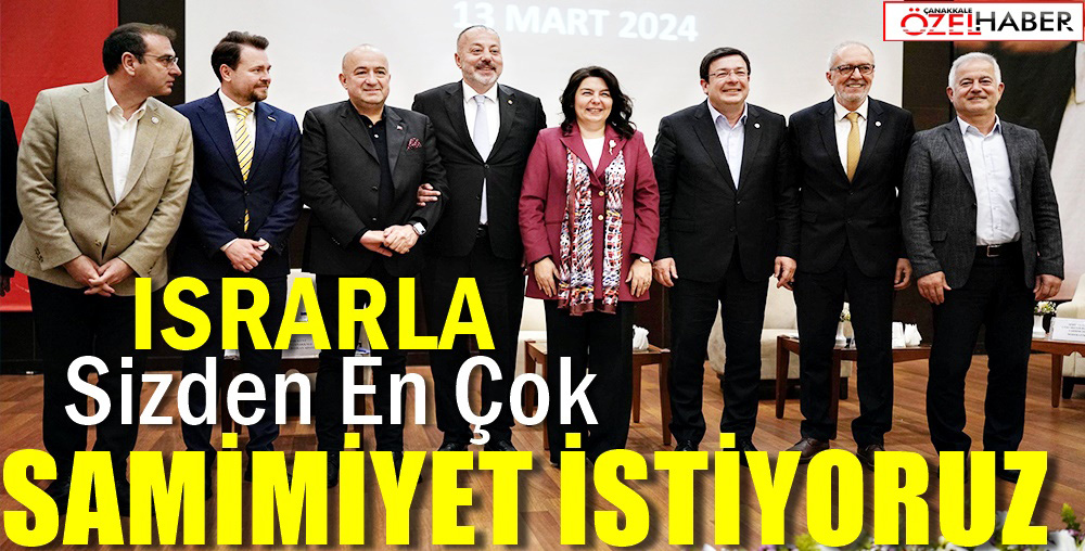 ADAYLAR KONUŞTU, ÇTSO İKNA OLDU..!