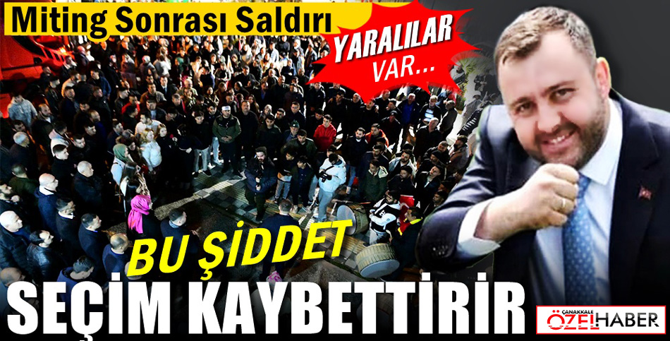 SİYASİ HOLİGANLAR EMEKÇİLERİ DARP ETTİ..!