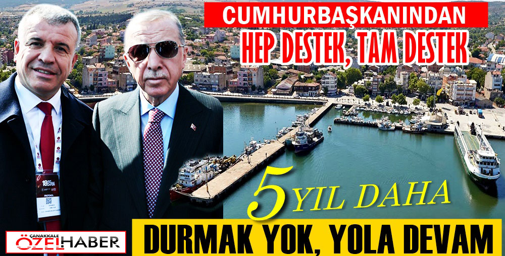 BAŞKANIN ARKASI SAĞLAM, KARABİGA’NIN SIRTI YERE GELMEZ..!