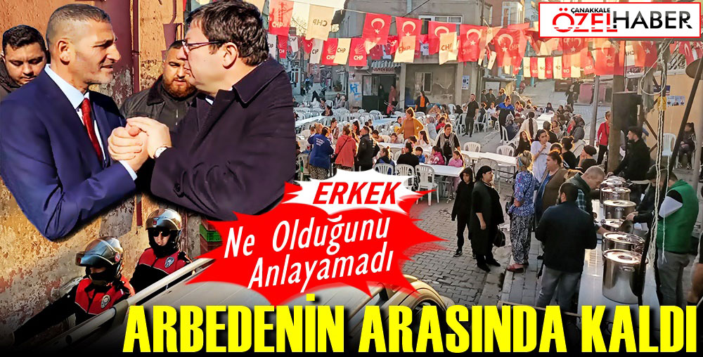 CHP’Lİ ERKEK’İN MAHALLE ZİYARETİNDE GERGİNLİK..!