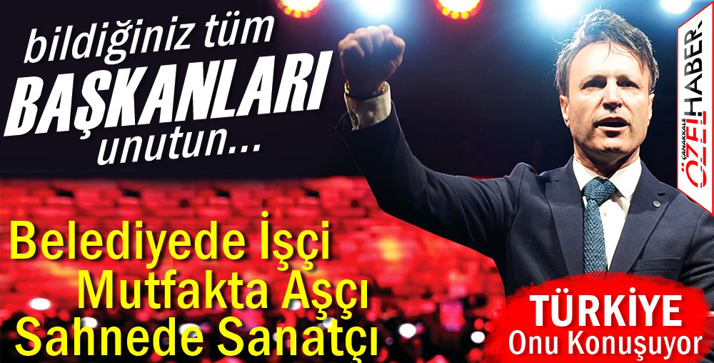 HER BELEDİYEYE BÖYLE BAŞKAN LAZIM..!